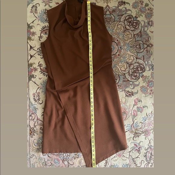 Women's Sleeveless Cowl Drape dress - Picture 3 of 8